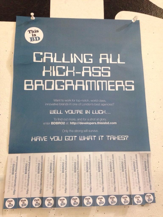 brogrammers job advert